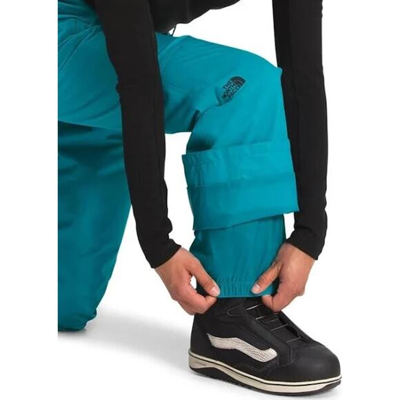 The North Face Women's Sally Ski Snowboard Pants Enamel Blue Large Short NWT - Picture 4 of 6